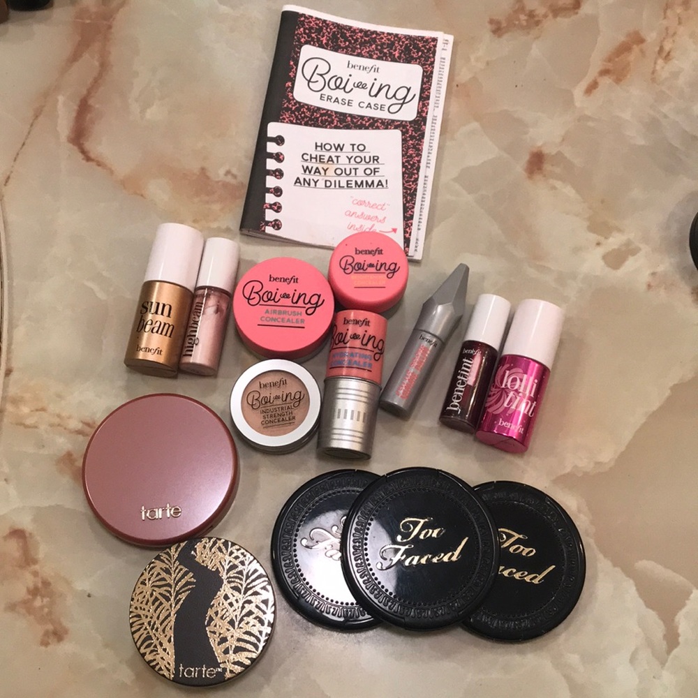 Benefit, Too Faced and Tarte Makeup Bundle